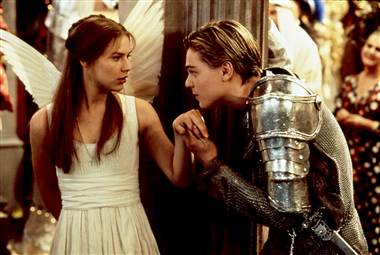 We’re more familiar with 1996’s Romeo & Juliet with Leo Dicaprio than the recent version (2013). Photo credit: entertainment.nbcnews.com and craveonline.com.