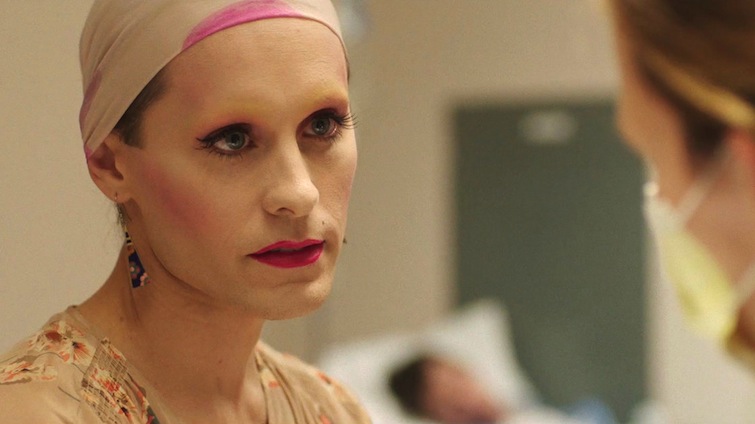 Jared Leto in his award-winning role in Dallas Buyers Club. Photo credit: Getty Images.