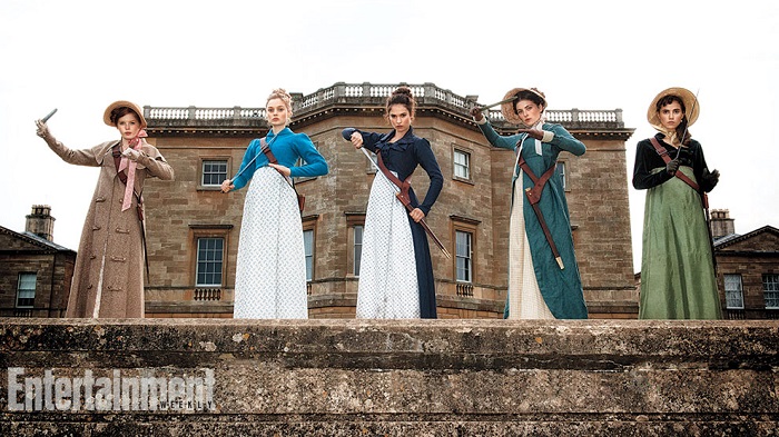 After many adaptations, Pride and Prejudice will return with zombies. Photo credit: Entertainment Weekly. 