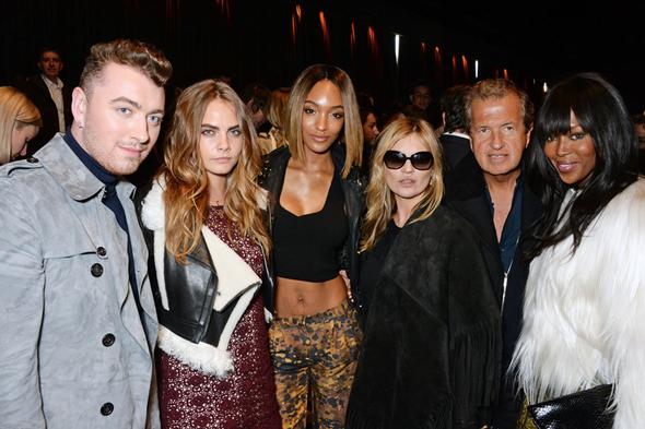 burberry-front-row-kate-moss-sam-smith