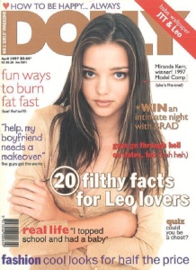 Photo Credit: Dolly Magazine April 1997