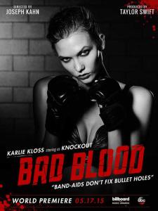 Karlie Kloss starring as "Knockout" Photo Credit: Taylor Swift Instagram 