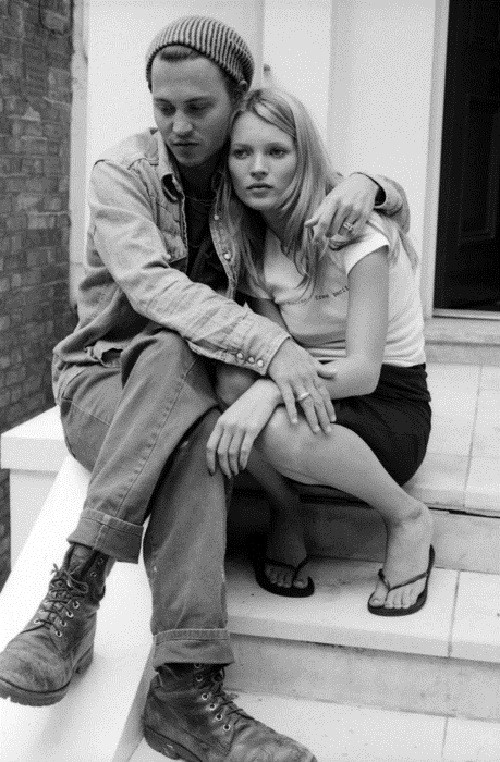 Kate Moss and Johnny Depp Photo Credit: Viola