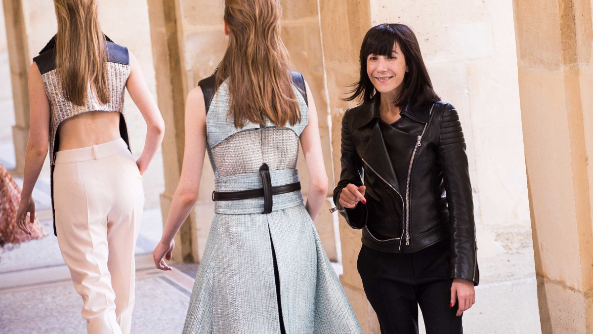 Bouchra Jarrar at her Fall/Winter 2014 collection