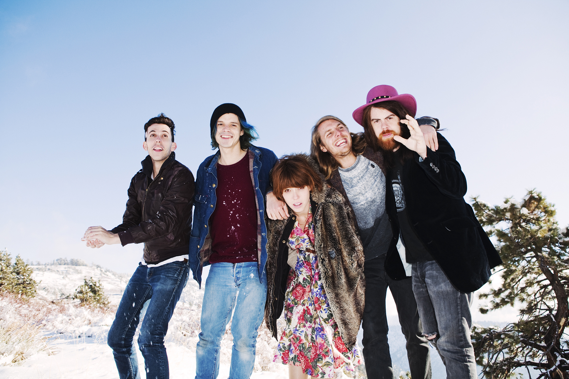 Grouplove are more than just a band of long hair and floppy hats. Source: MTV