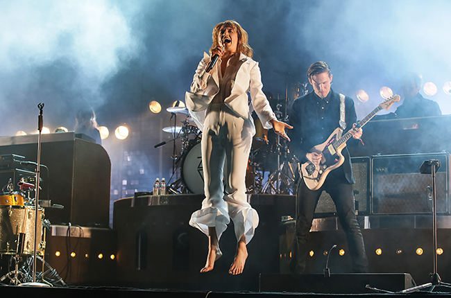 Florence Welch is just one of the female performers making their mark in a male dominated music industry. Source: billboard.com