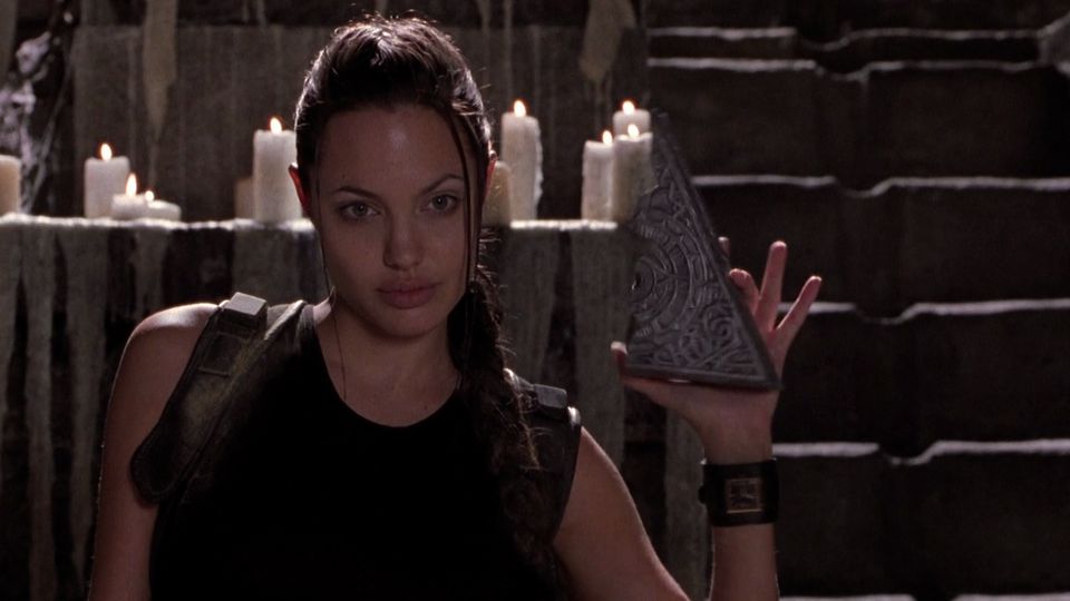 Video game: Angelina Jolie as Lara Croft in Tomb Raider. Credit: A.V. Club