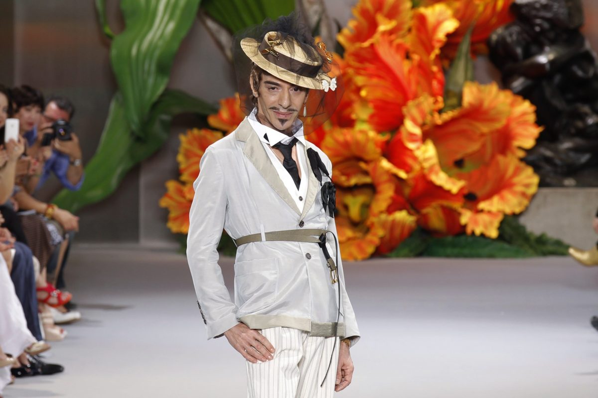 John Galliano, the Brand, Debuts a New Look With a Throwback Model