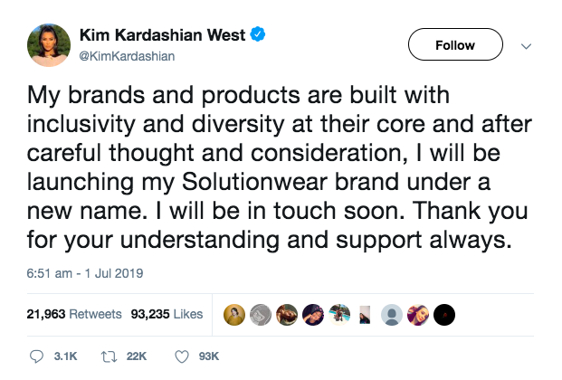 Kim Kardashian Responds to Backlash Over Kimono Shapewear by Changing the  Name