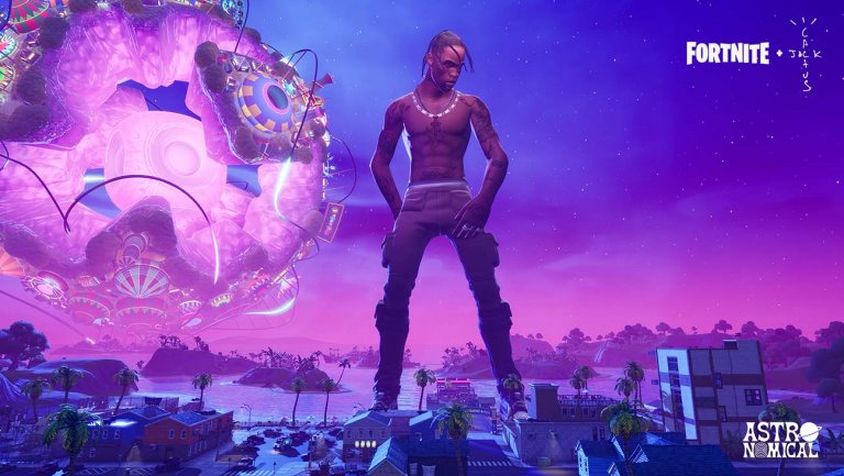 The Gamification Of Rap: Travis Scott's Fortnight Concert Draws in