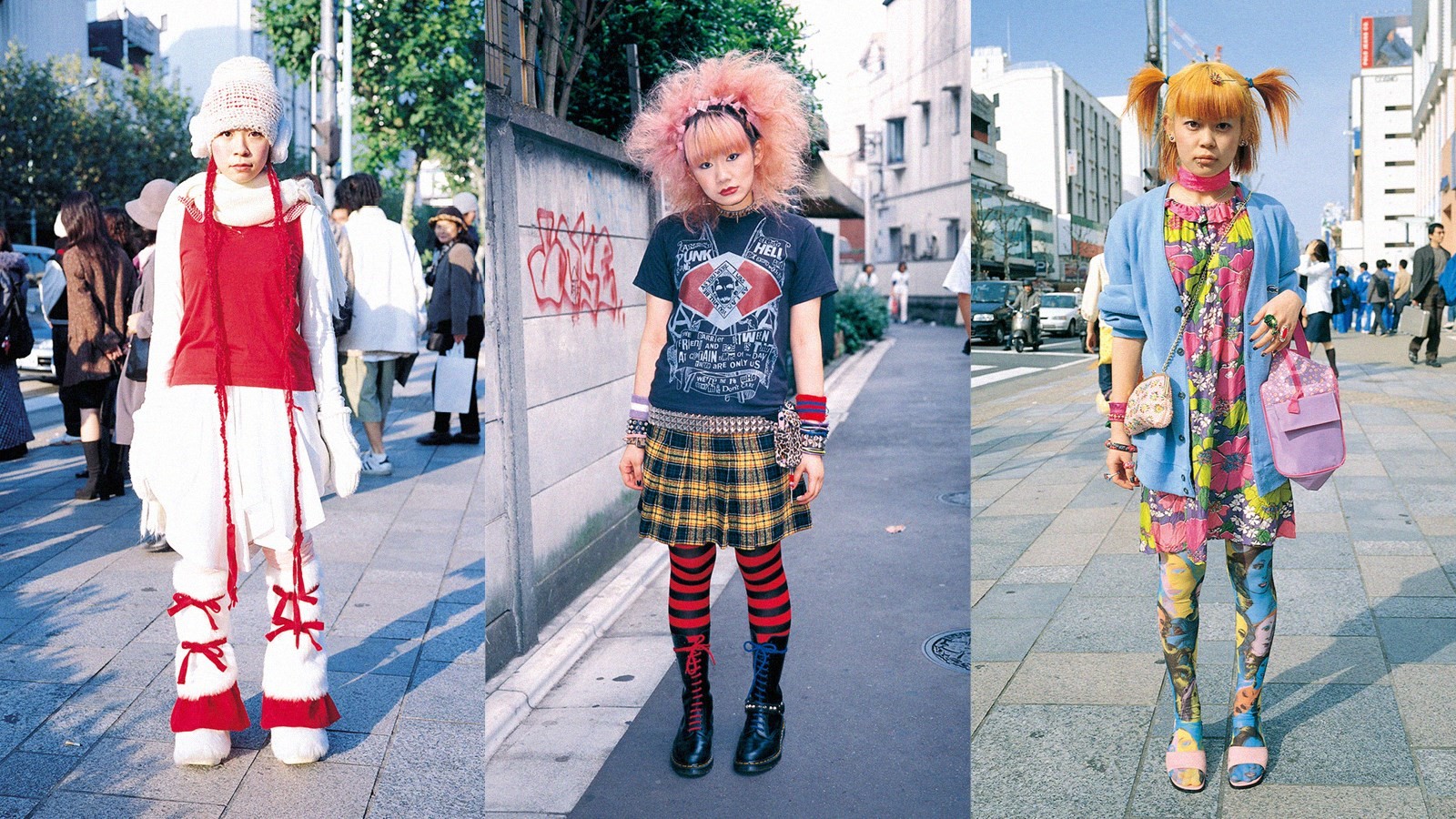 Направление в японской моде и субкультура 1990. Хараджуку Токио стиль. Японская субкультура Фрутс (стиль Харадзюку). Харадзюку Токио. 80-Е Харадзюку Япония.