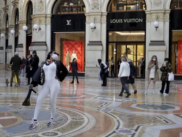 Louis Vuitton amidst COVID-19 pandemic. | Photo credit: Luca Bruno.