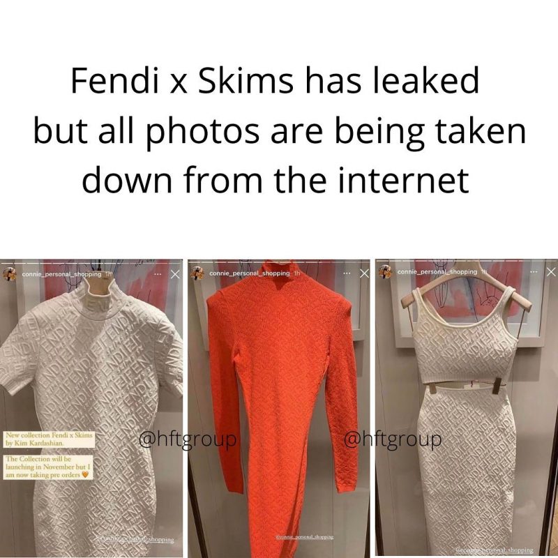 Kim Kardashian Reveals Items In Upcoming SKIMS And Fendi Collab