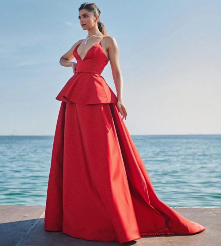 Deepika Padukone Is The Stylish Cannes 2022 Red Carpet Siren In A Stunning Red  Louis Vuitton Gown