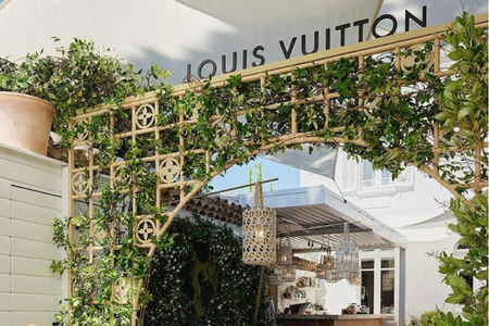 Mory Sacko at Louis Vuitton Just Opened In Saint-Tropez