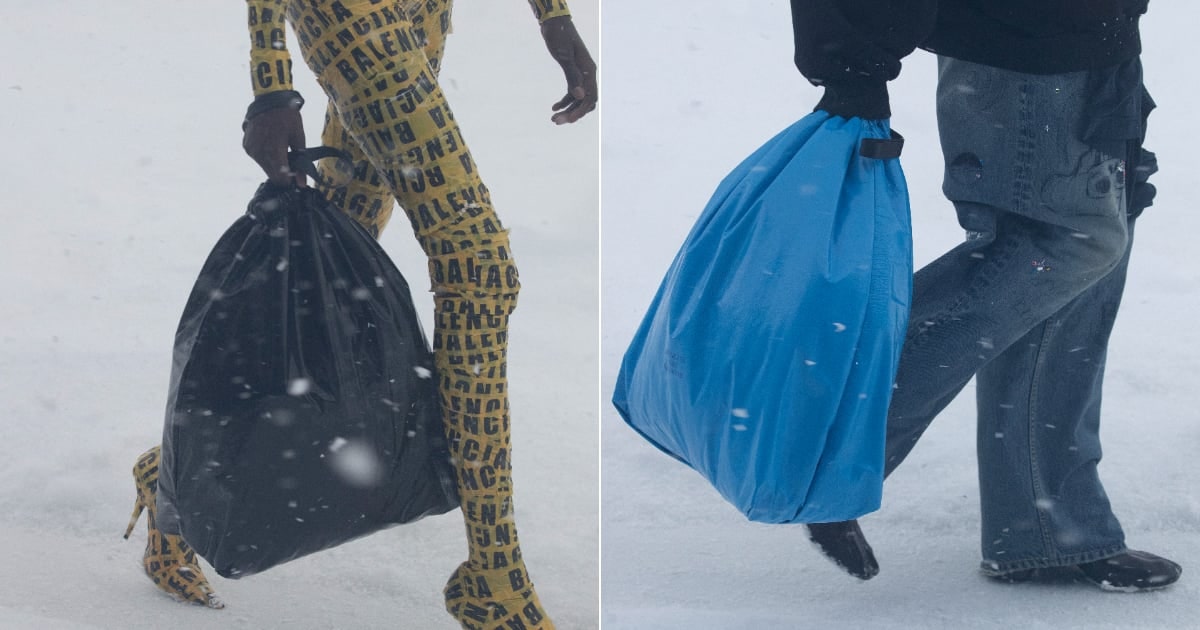 BALENCIAGA TRASH BAG STUNT IS THERE MORE TO IT THAN MEETS THE EYE? FIB