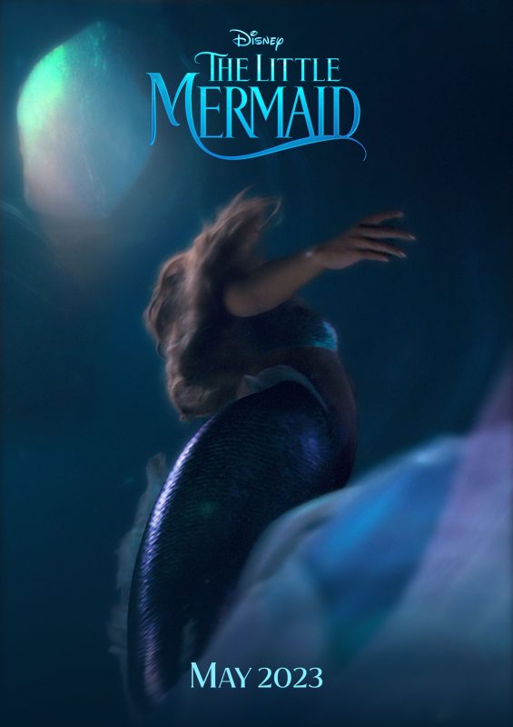 THE FIRST LOOK AT HALLE BAILEY AS ARIEL IN "THE LITTLE MERMAID" FIB