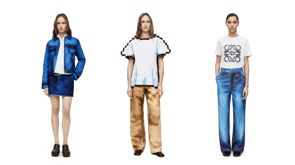 THIS IS NOT A GLITCH - LOEWE SS23 PIXEL CAPSULE HAS DROPPED