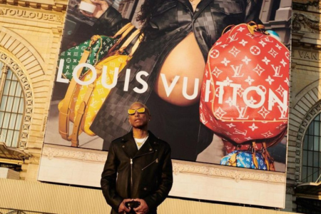 Tyler The Creator fue al debut de Pharrell en Louis Vuitton con el